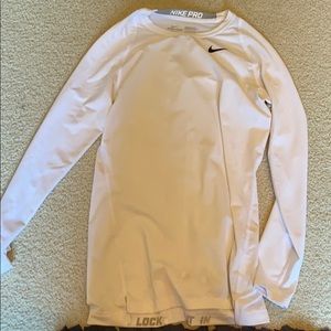 Nike compression exercise tee